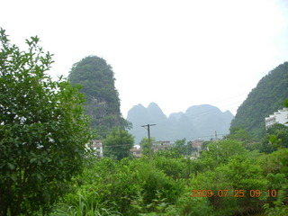 China eclipse - Yangshuo bicycle ride