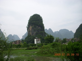 China eclipse - Yangshuo bicycle ride