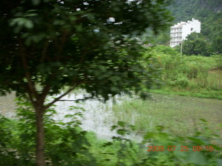 China eclipse - Yangshuo bicycle ride