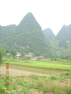 China eclipse - Yangshuo bicycle ride - Ling