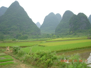 China eclipse - Yangshuo bicycle ride