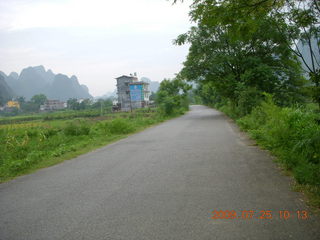 China eclipse - Yangshuo bicycle ride