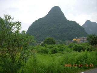 China eclipse - Yangshuo bicycle ride - walk to farm village - Ling