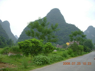 194 6xr. China eclipse - Yangshuo bicycle ride