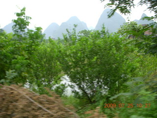 China eclipse - Yangshuo bicycle ride