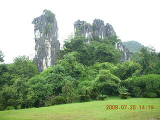 China eclipse - Guilin SevenStar park - Camel Mountain