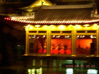 China eclipse - Guilin evening boat tour