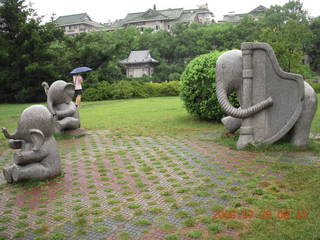 China eclipse - Guilin - Elephant Rock