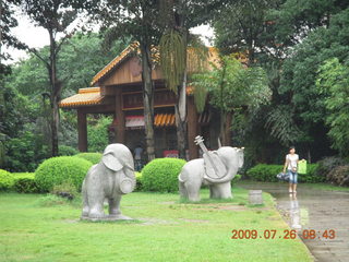 China eclipse - Guilin - Elephant Rock