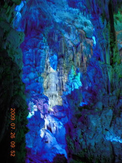 69 6xs. China eclipse - Guilin - Reed Flute Cave (really low light, extensive motion stabilization)