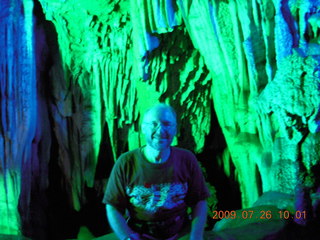 China eclipse - Guilin - Reed Flute Cave - Adam (really low light, extensive motion stabilization)