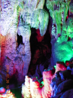 97 6xs. China eclipse - Guilin - Reed Flute Cave (really low light, extensive motion stabilization)