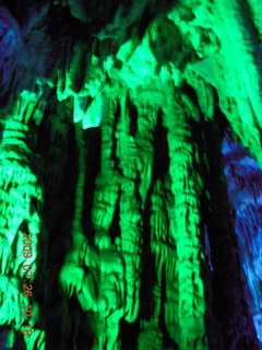 100 6xs. China eclipse - Guilin - Reed Flute Cave (really low light, extensive motion stabilization)