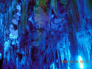 102 6xs. China eclipse - Guilin - Reed Flute Cave (really low light, extensive motion stabilization)