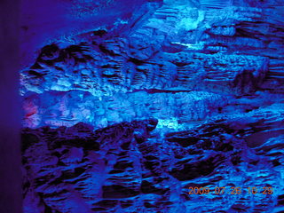 112 6xs. China eclipse - Guilin - Reed Flute Cave (really low light, extensive motion stabilization)