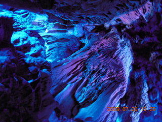 China eclipse - Guilin - Reed Flute Cave (really low light, extensive motion stabilization)