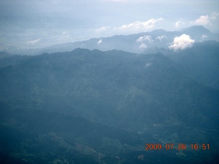 China eclipse - aerial - Guilin