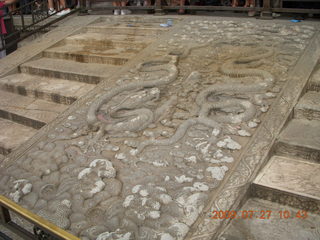 China eclipse - Beijing - Forbidden City bird sculpture