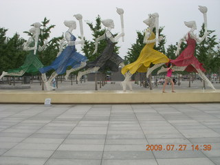 China eclipse - Beijing Olympic Park