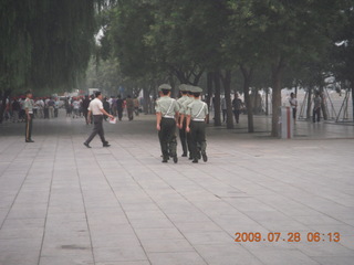 China eclipse - Beijing morning run