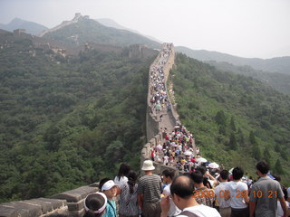 China eclipse - Beijing tour - Great Wall - Rolls Royce driving by