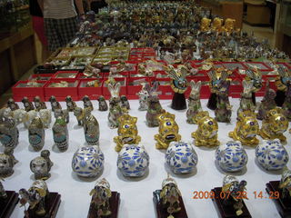 China eclipse - Beijing tour - cloisonne merchandise