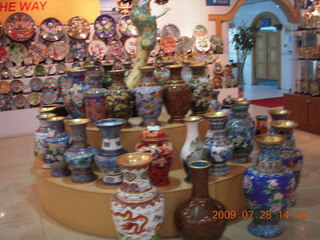 156 6xu. China eclipse - Beijing tour - cloisonne merchandise