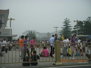 China eclipse - Beijing - Tiananmen Square