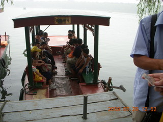 140 6xv. China eclipse - Beijing - Summer Palace - boat ride