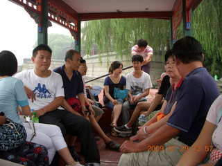 China eclipse - Beijing - Summer Palace - boat ride