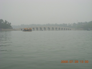 China eclipse - Beijing - Summer Palace - boat ride