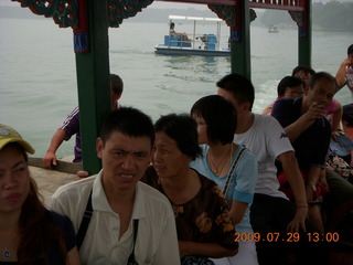 China eclipse - Beijing - Summer Palace - boat ride