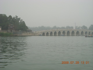 China eclipse - Beijing - Summer Palace - boat ride