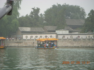 China eclipse - Beijing - Summer Palace - boat ride