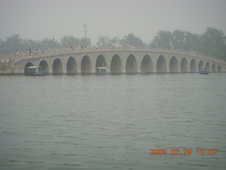 China eclipse - Beijing - Summer Palace - boat ride