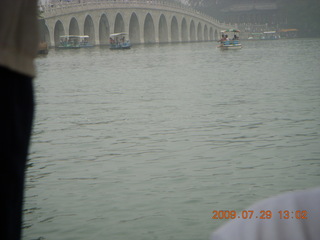 China eclipse - Beijing - Summer Palace - boat ride