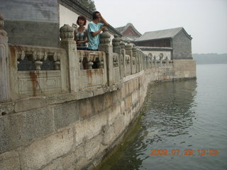 China eclipse - Beijing - Summer Palace - boat ride