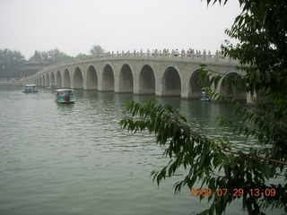 China eclipse - Beijing - Summer Palace - boat ride