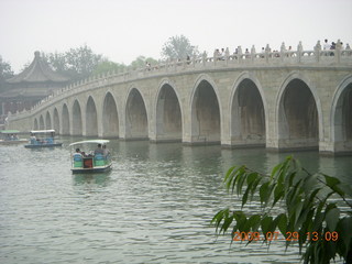 China eclipse - Beijing - Summer Palace - boat ride