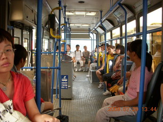 190 6xv. China eclipse - Beijing - bus