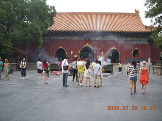 China eclipse - Beijing - Lama temples