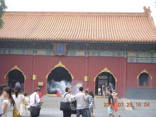 China eclipse - Beijing - Lama temples