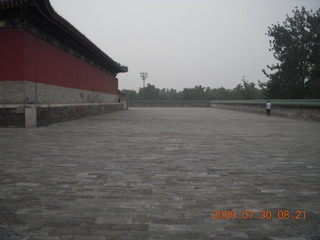 China eclipse - Beijing - Temple of Heaven map