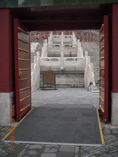 China eclipse - Beijing - Temple of Heaven sign