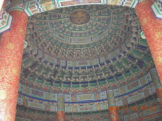 China eclipse - Beijing - Temple of Heaven (sign)