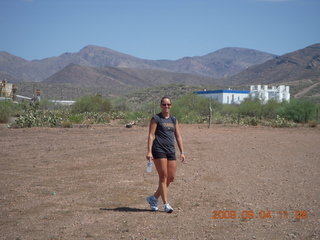 China eclipse - Mango's pictures - Mango backlit at Anji eclipse site