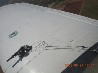 video camera cable in flight