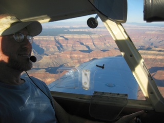 1184 702. aerial - Grand Canyon - Adam flying N4372J