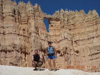 1080 702. Bryce Canyon amphitheater hike - Neil and Adam
