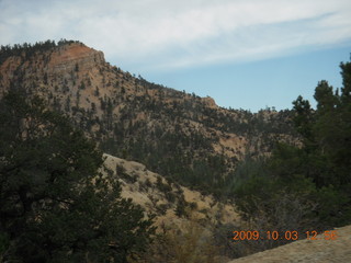 106 703. driving to Kodachrome Basin